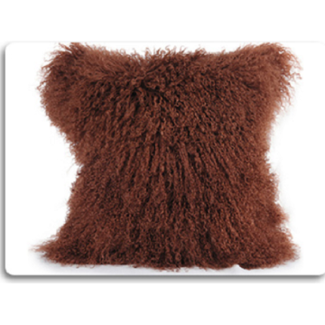 New Breathable Genuine Mongolian Fur Pillow Case